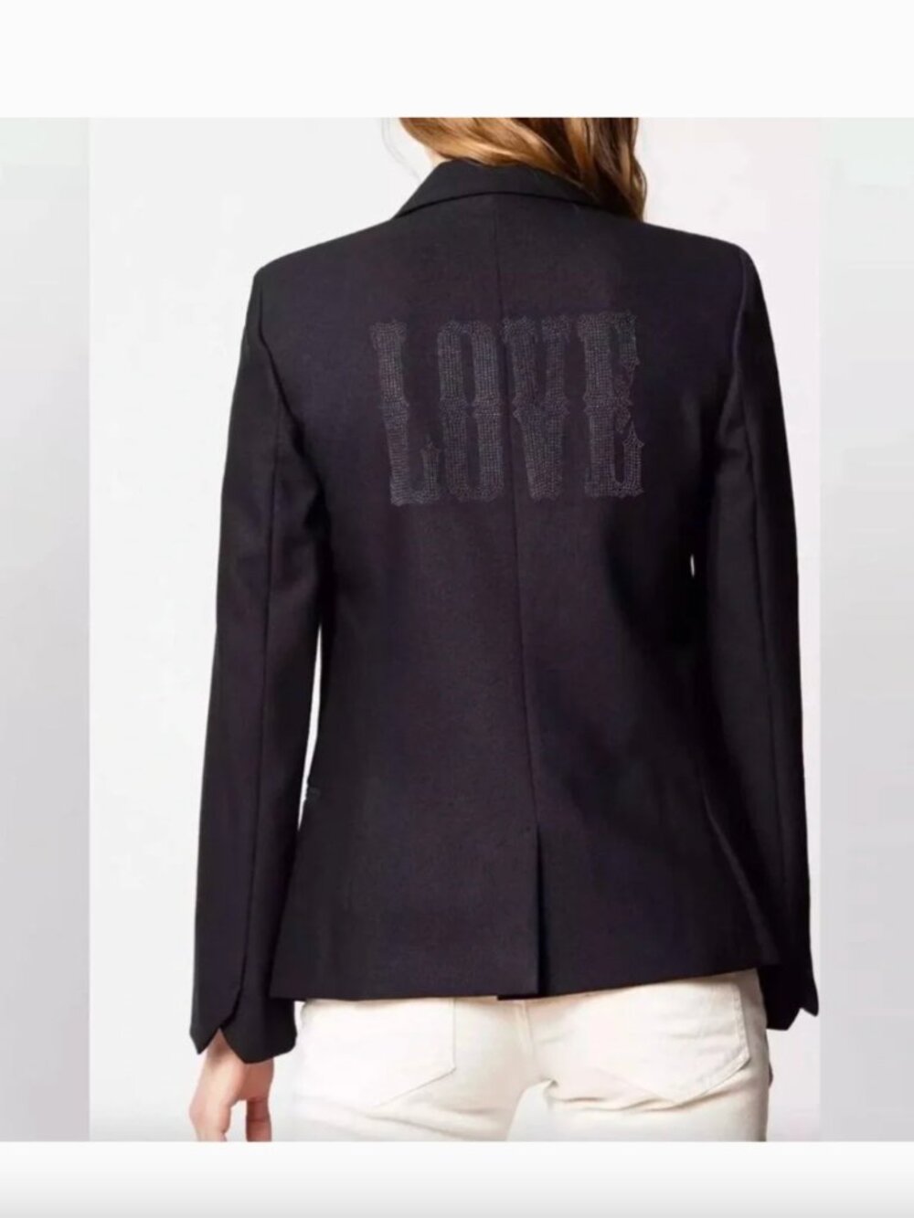 Zadig & Voltaire Vedy Strass Blazer womens' size 36
